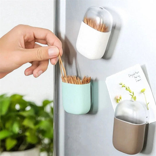 Creative Magnetic Toothpick Holder